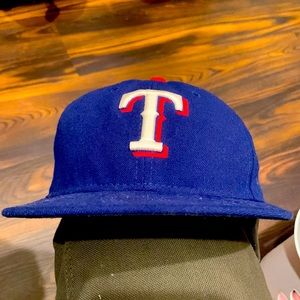New era texas rangers fitted hat
